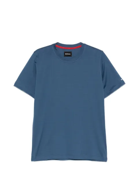 Kiton logo-embroidered T-shirt Blue UMK1165