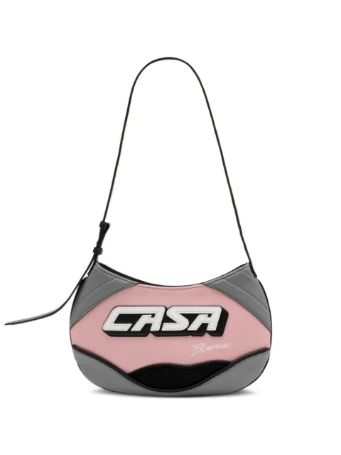 Casablanca Slim Biker shoulder bag Pink ASS26BAG17903