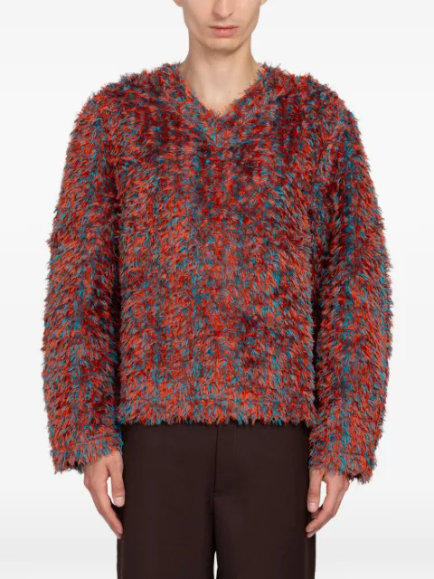 Séfr Agustin textured-finish sweater Multicolour MFW25AGUSTINTWO