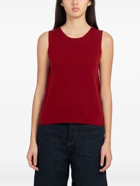 MINIMUM Auburns knitted gilet Red 233473801