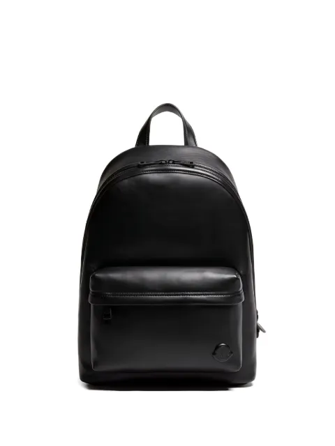 Moncler Carlo leather backpack Black L109A5A00001M9597