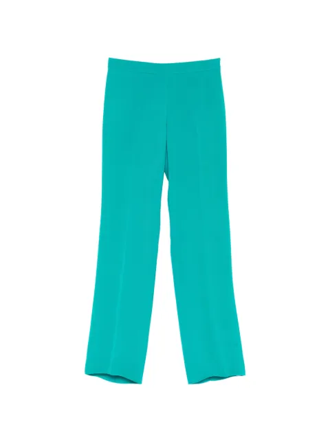Gucci Pre-Owned silk trousers Blue CSVM9160