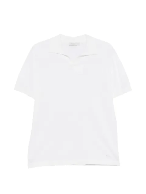 SIMKHAI fine-knit V-neck T-shirt White 1262009MEN