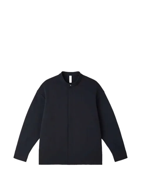 CFCL Soft Milan stand-collar long-sleeve shirt Blue CF011KJ072