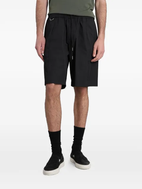 STATE OF ORDER drawstring shorts Black LP26032