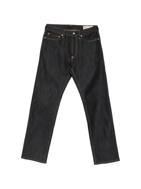EVISU Seagull contrast-stitch jeans Blue 2EAHTM5JE123320DN