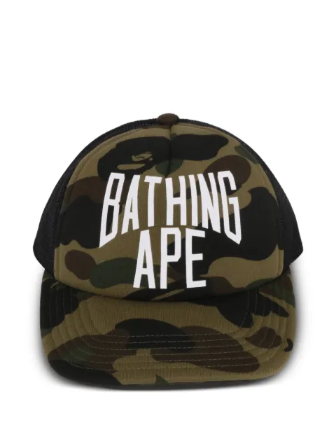 A BATHING APE® 1st Camo baseball cap Green 001CPM301003M