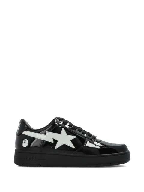 A BATHING APE® #1 M2 leather sneakers Black 0ZXSHM302911Q