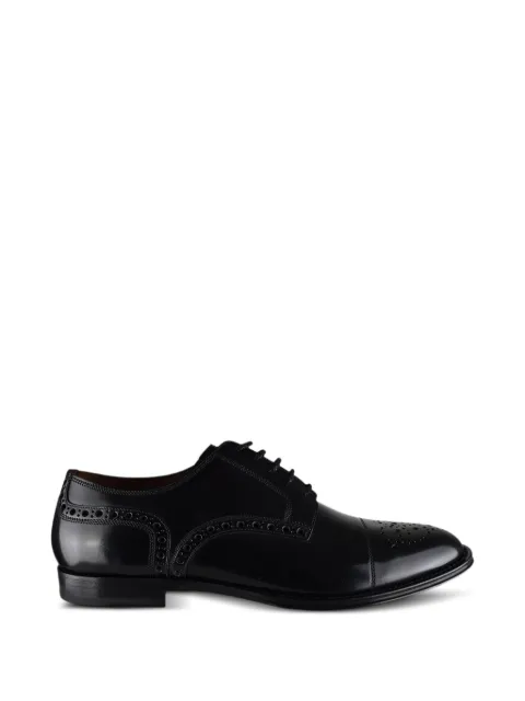 Dolce & Gabbana perforated-detail lace-up oxford Black A10553AX1618S479