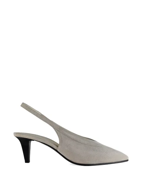 Loro Piana Rebecca suede pumps Grey FAO7288A0HZ