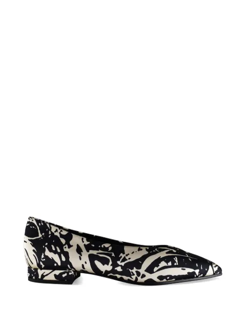 Loro Piana Rebecca printed ballet flats Black FAO8786T1M2