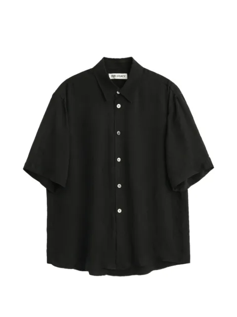 OUR LEGACY short-sleeve shirt Black M2262BSC