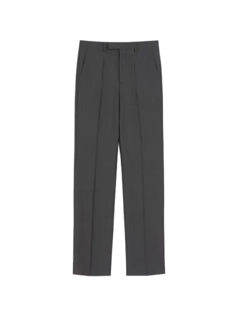 Valentino Garavani pressed-crease tailored trousers Grey VRBN8625S
