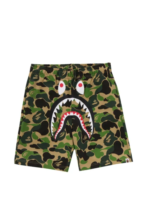 A BATHING APE® 1st Camo Shark camuflage-pattern shorts Neutrals 001SPM301004M