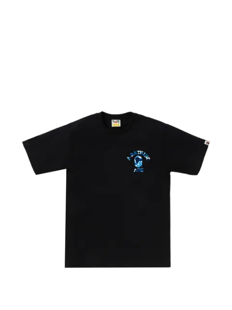 A BATHING APE® ABC Camo College T-shirt Black 001TEM301010M