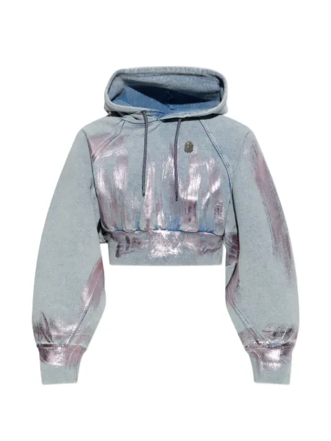 A BATHING APE® long-sleeves hoodie Blue 0ZXSWW304142Q