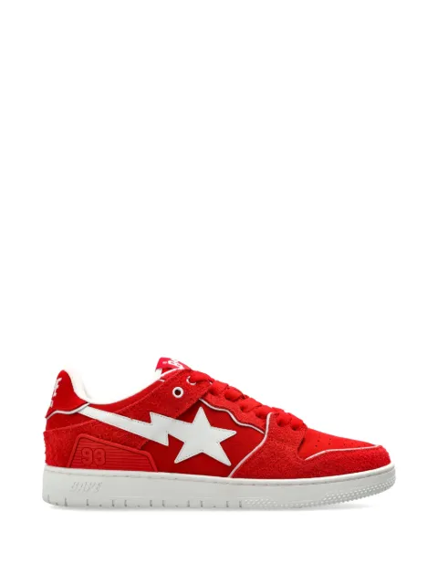 A BATHING APE® Sk8 Sta low-top sneakers Red 0ZXSHW312912Q