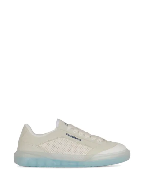 Casablanca Del Mar lace-up leather sneakers White ASS26SNK02508M