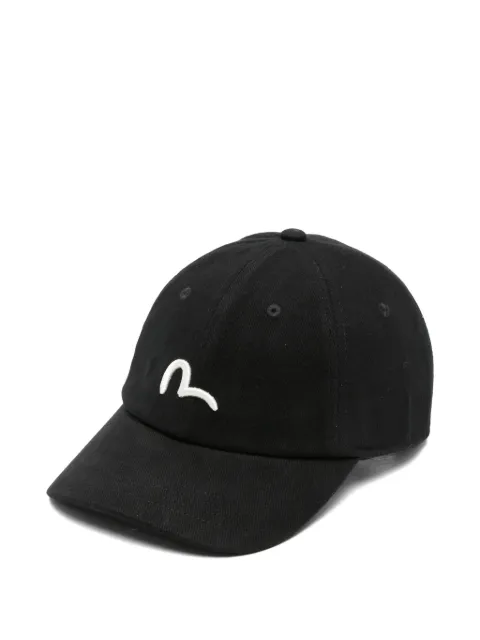 EVISU logo-embroidered baseball cap Black 2EAHTU5HT1238