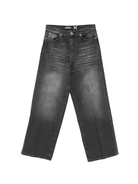 John Richmond faded-effect logo-plaque jeans Grey UMP26210JEDENIMGREYLIGHT