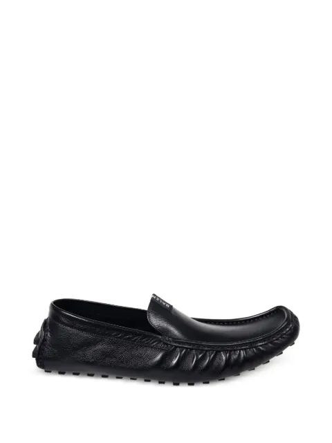Balenciaga Portofino calfskin loafers Black 861618WB1B1