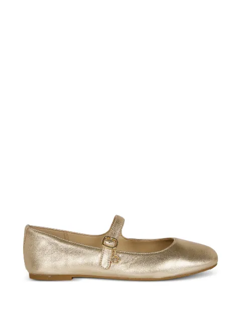 Michael Michael Kors metallic leather Mary Jane ballet flats Gold 40S6NLFP1M740