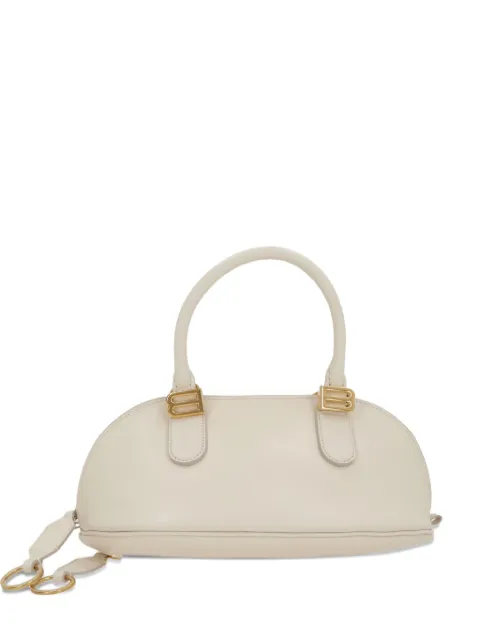 Balenciaga Bolero logo-plaque leather shoulder bag Neutrals 8685852ACJS