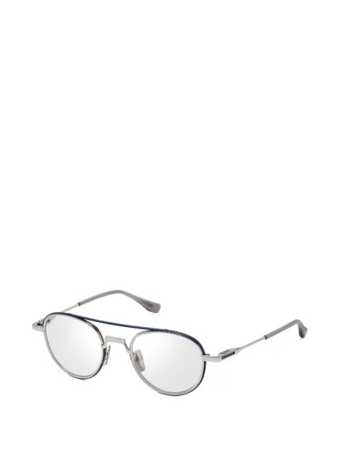Dita Eyewear Ethyx double-bridge glasses Silver DTX189