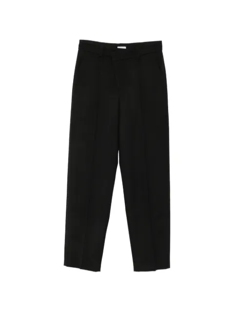 Brunello Cucinelli pressed-crease straight-leg trousers Black MP553P9294C101