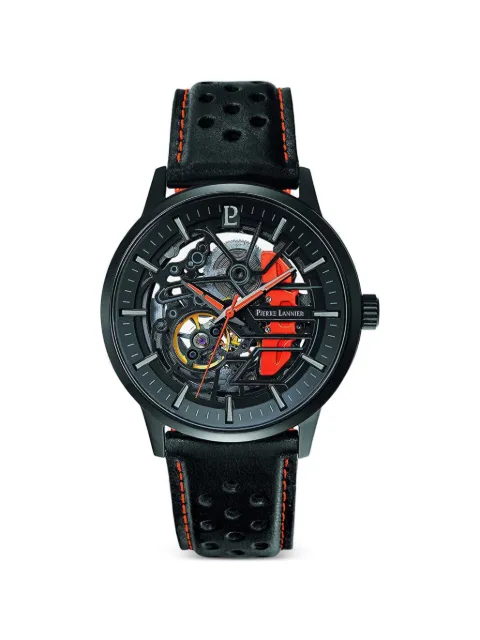 PIERRE LANNIER Paddock 43mm watch Black 334B174
