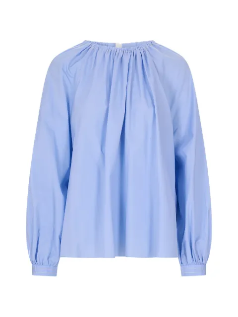 Marni gathered-neck tunic Blue TTMA0449S1UTC193