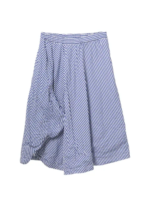 Comme Des Garçons Comme Des Garçons striped shorts Blue RQS008