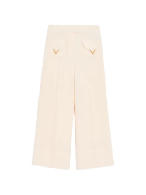 Valentino Garavani Crepe Couture trousers Neutrals BRB7251CF