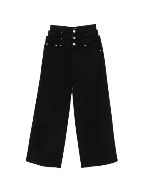 Viktor & Rolf triple-layer jeans Black WB0580099426