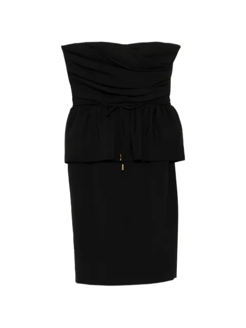 DSQUARED2 strapless peplum-waist dress Black S75CT0787S36258