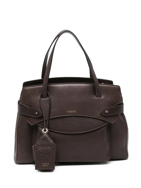 HIDESINS leather tote bag Brown LB27