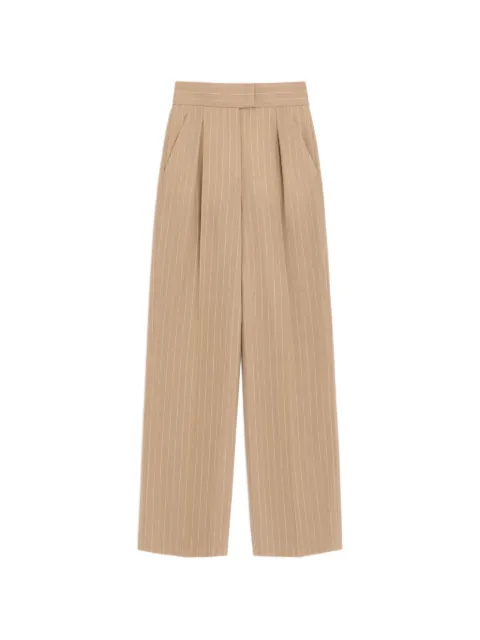 Valentino Garavani faded pinstripe trousers Neutrals BRB766A9C