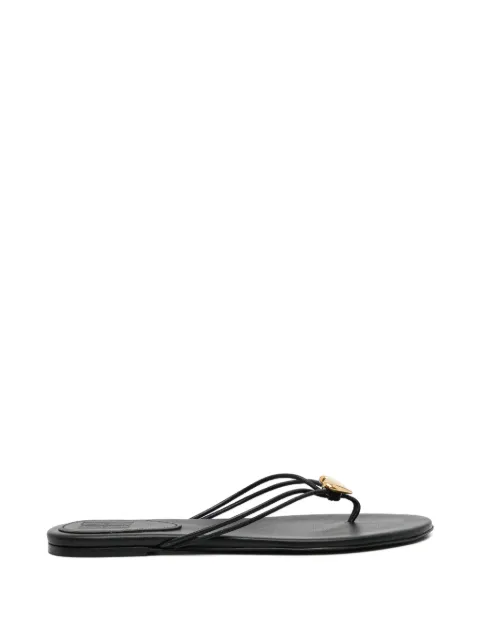 By Malene Birger natta heart sandals Black 103976