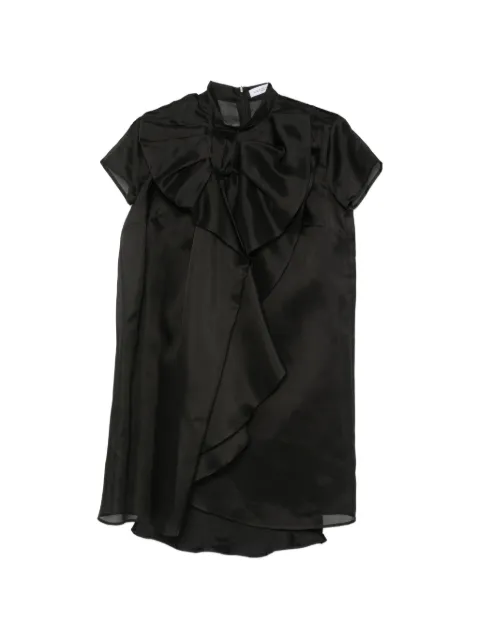 Viktor & Rolf bow-detail mini dress Black WD0060199426