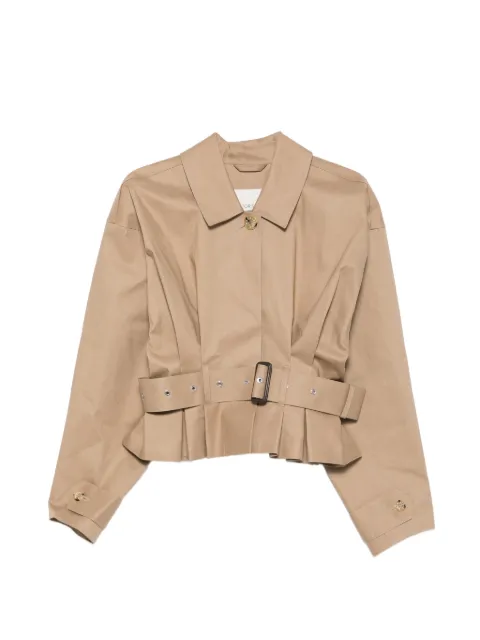 Viktor & Rolf x belted peplum jacket Neutrals WO03400