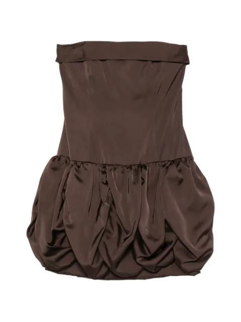 Viktor & Rolf bubble-skirt mini dress Brown WD0540025426