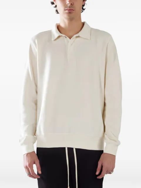 Les Tien long-sleeve polo shirt Neutrals PK2031