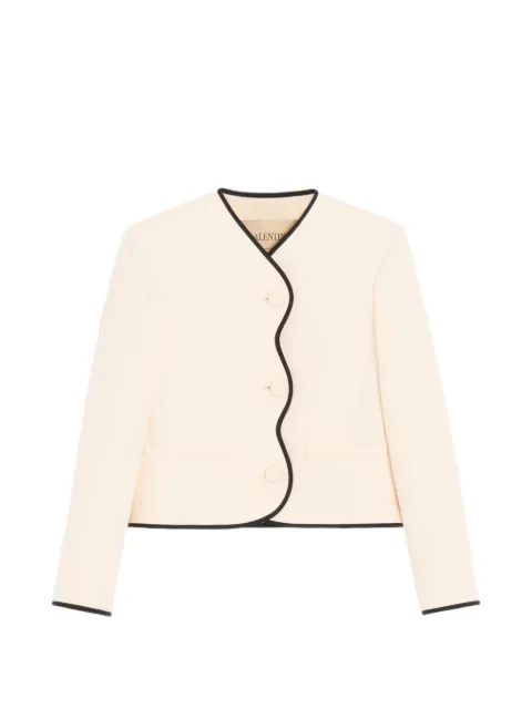 Valentino Garavani Crepe Couture jacket Neutrals BCE5X71CF