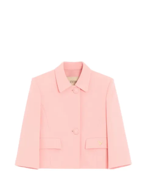 Valentino Garavani wool crepe jacket Pink BCE5V09Q0