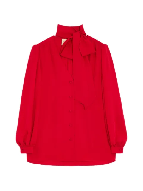 Valentino Garavani georgette blouse Red BAB8K01MH