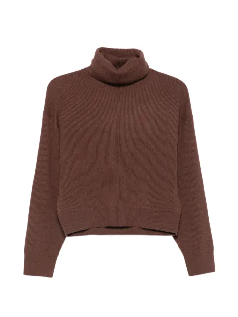 Brunello Cucinelli roll-neck sweater Brown M16129313PC9199