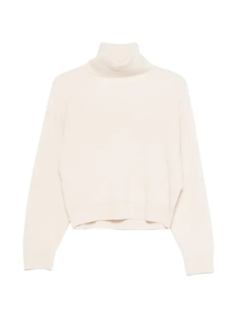 Brunello Cucinelli ribbed roll-neck sweater White M16129313C9777