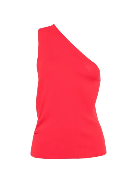 VICOLO one-shoulder backless top Red 4AB4013