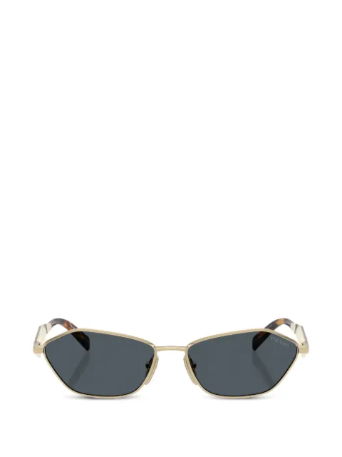 Prada Eyewear geometric-frame sunglasses Gold 0PRD50SZVN70B
