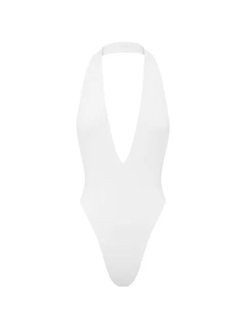 Myra Swim Ralph halterneck swimsuit White HL04119E3VA